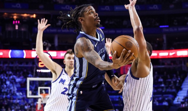 NBA伦敦赛：莫兰特复出砍24分5板13助 灰熊复仇轻取魔术